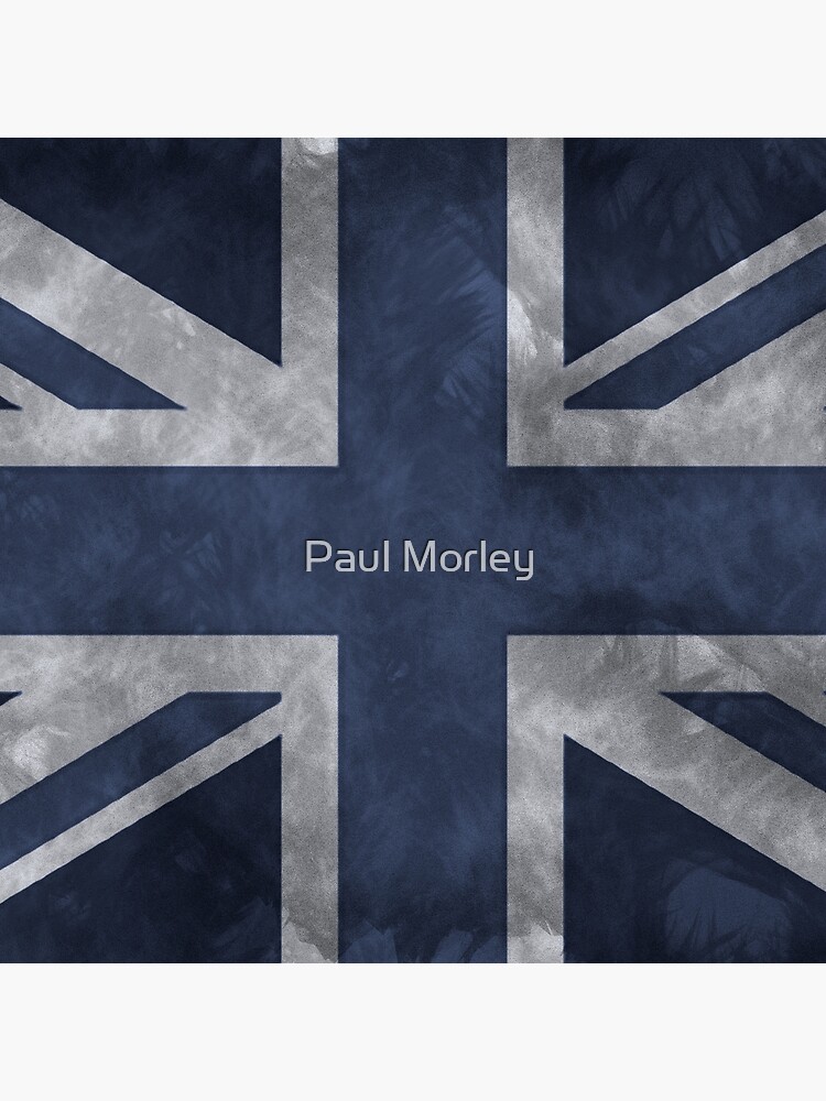 Blue Distressed Union Jack by pjmorley