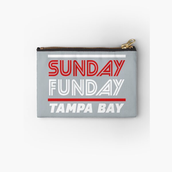Item preview, Vintage Sunday Funday Tampa Bay Football Team Gameday Red Art Sport Buccaneers Gifts designed and sold by JamesCarthyArt.