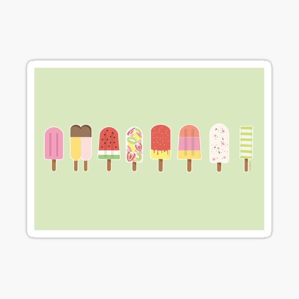 Ice Ice Baby - long Sticker