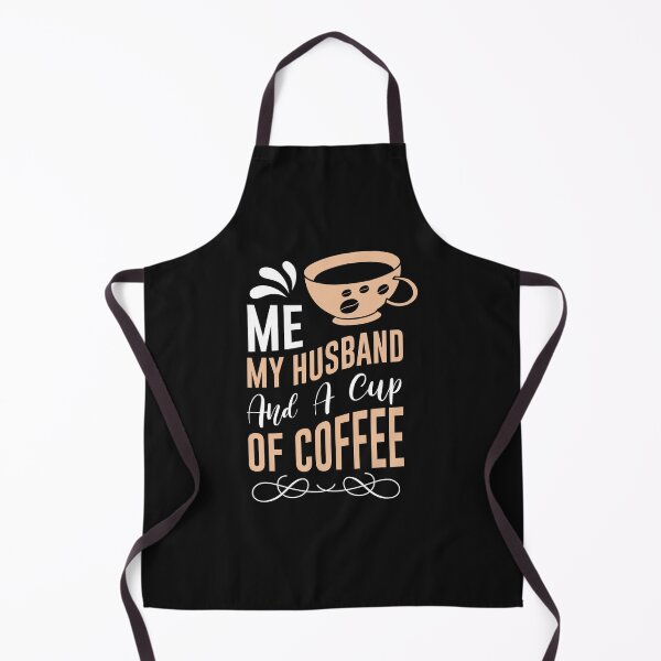Item preview, Me My Husband And A Cup of Coffee-Coffee puns designed and sold by shivani21061993.