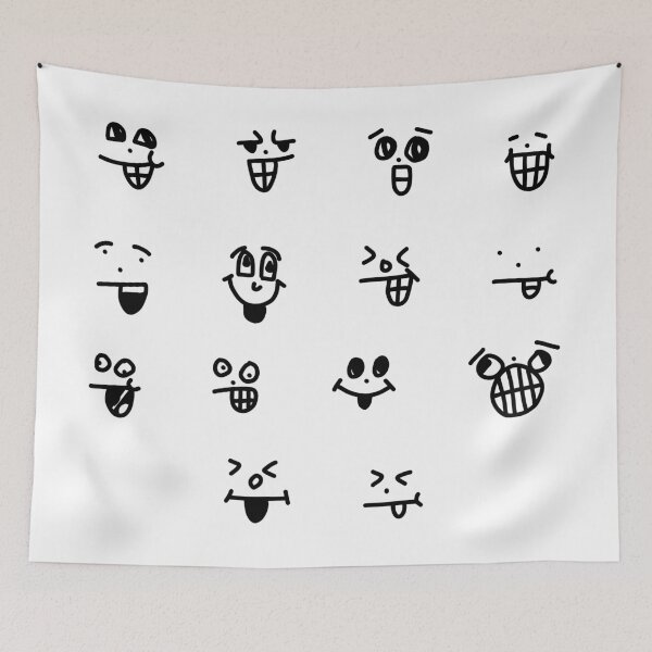 Item preview, Crazy Funny Faces designed and sold by Anzarr.