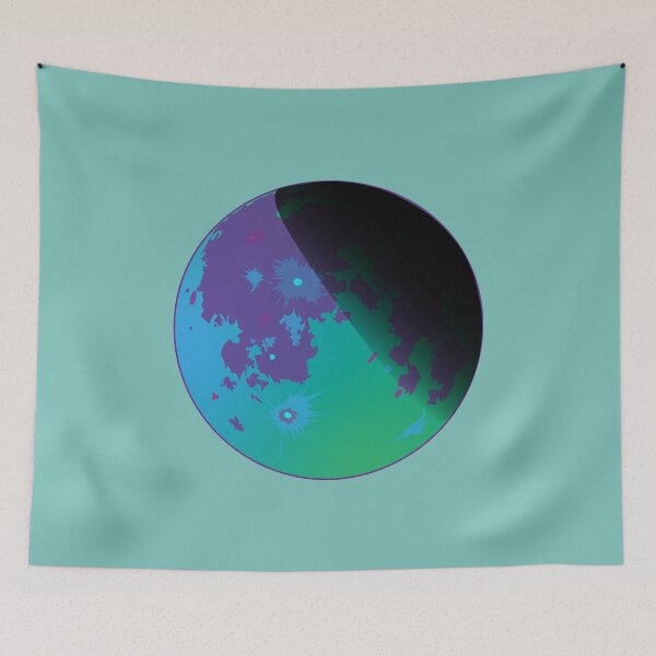 Item preview, Cool Waning Gibbous Moon designed and sold by AnnbleBee.
