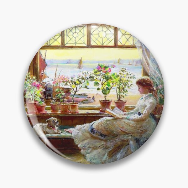 Item preview, Reading by the window - Charles james lewis designed and sold by maryedenoa.