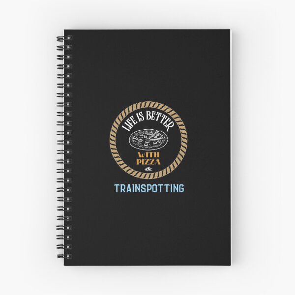 Item preview, Life is Better With Pizza And  Trainspotting designed and sold by gogotrendystore.