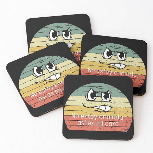 Item preview, No Estoy Enojada, Asi Es Mi Cara designed and sold by Designs-DA.