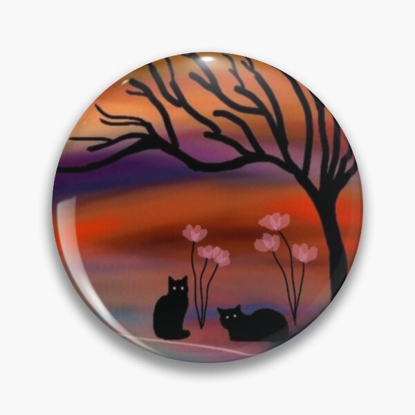 Item preview, Two Black Cats designed and sold by Mary Jacinto.