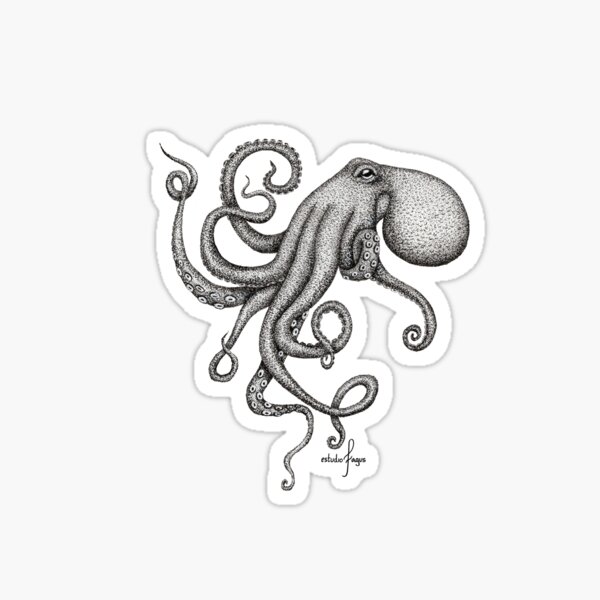 My teacher the octopus Sticker