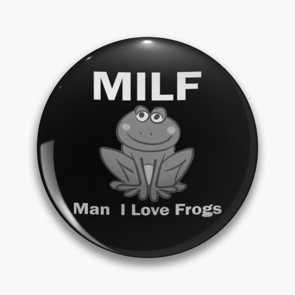 Item preview, MILF man i love frogs, Cute Frogs, Kawaii Frog, Cowboy Frog, Frog With Cow Hat, Frog Hat designed and sold by goodshop1.