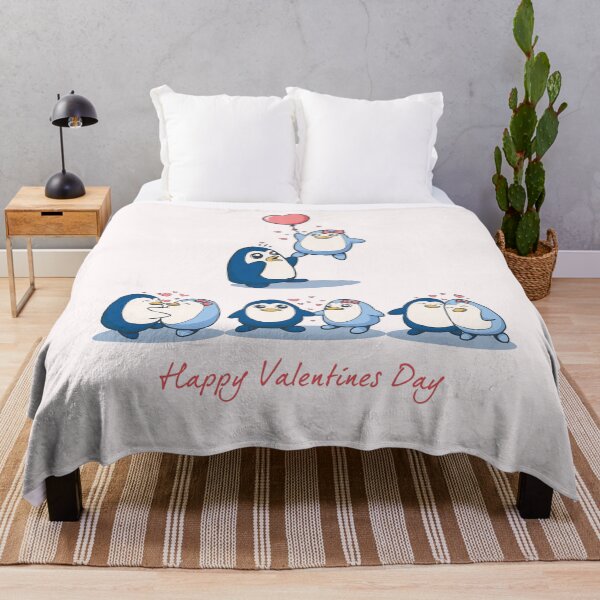 Item preview, Penguin romance Happy Valentine's Day  designed and sold by Haxino.