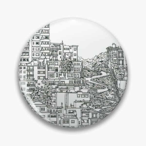 Item preview, Lombard Street en San Francisco designed and sold by LERILERA.