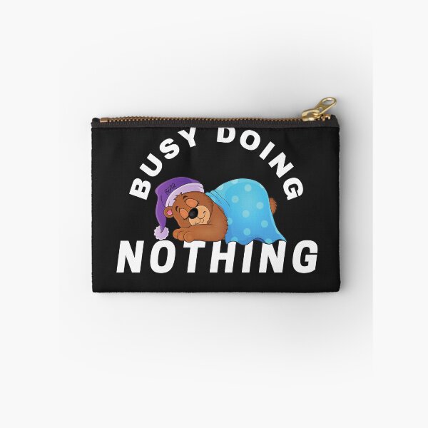 Item preview, BUSY DOING NOTHING, BEAR, SLEEPY BEAR, LAZY BEAR,  designed and sold by R B Chrystal.