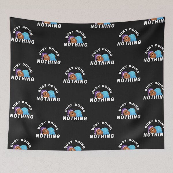 Item preview, BUSY DOING NOTHING, BEAR, SLEEPY BEAR, LAZY BEAR,  designed and sold by R B Chrystal.