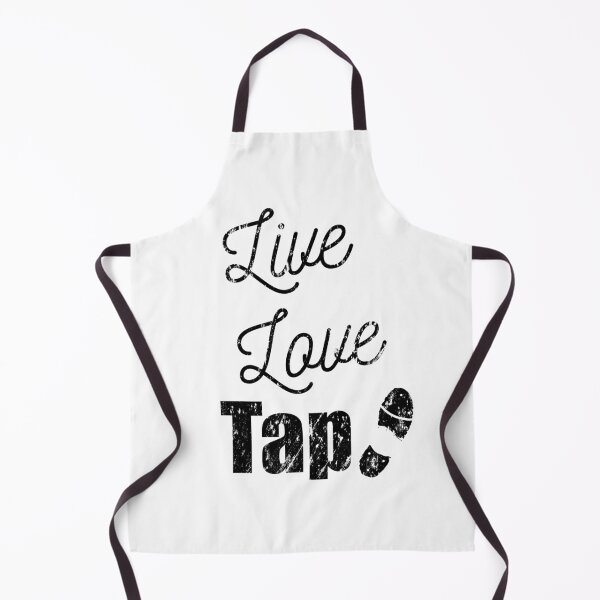 Item preview, Live Love Tap and tap shoe tap Dance design on white, The best fun gift for any dancer! tap dance art, #tapdanceart, tap fam designed and sold by TAP-DANCE-ART.