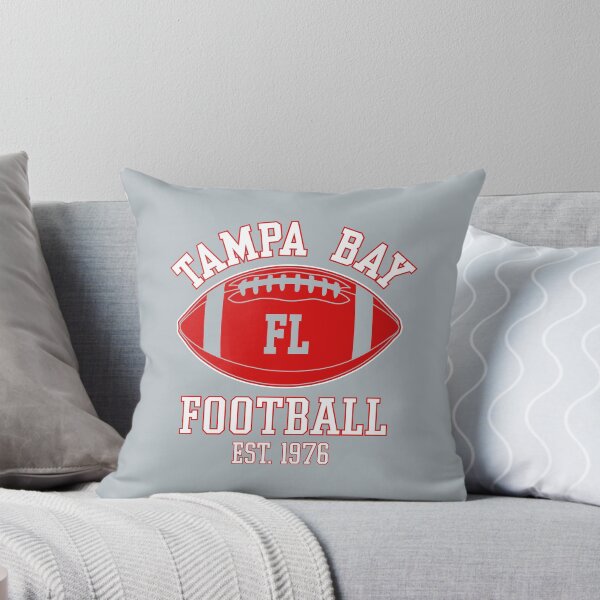 Item preview, Vintage Tampa Bay Football Team Goalline Gameday Sport Red White Art Buccaneers Gift designed and sold by JamesCarthyArt.