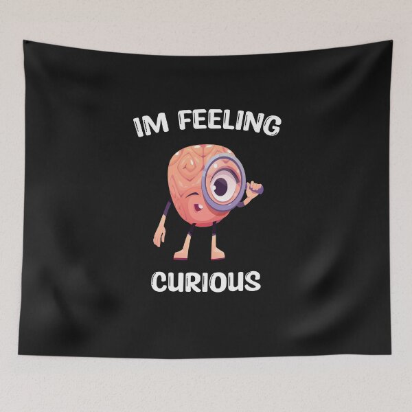 Item preview, Im Feeling Curious Essential T-Shirt designed and sold by Mizo Tees.