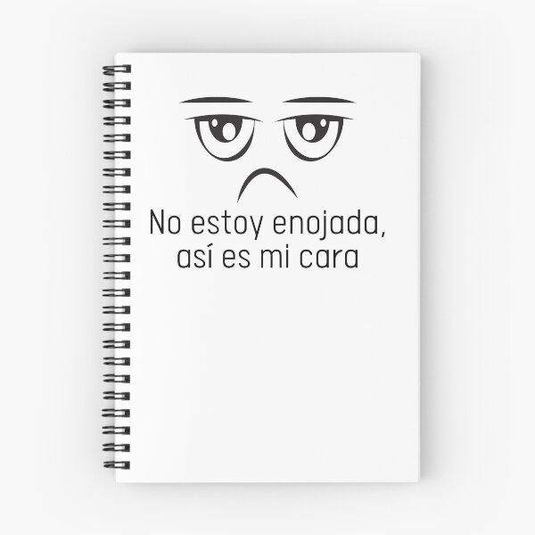 Item preview, No Estoy Enojada, Asi Es Mi Cara designed and sold by Designs-DA.