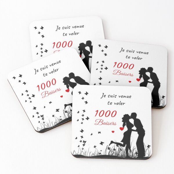 Aperçu de l'œuvre Je suis venue te voler 1000 Baisers créée et vendue par Medly.