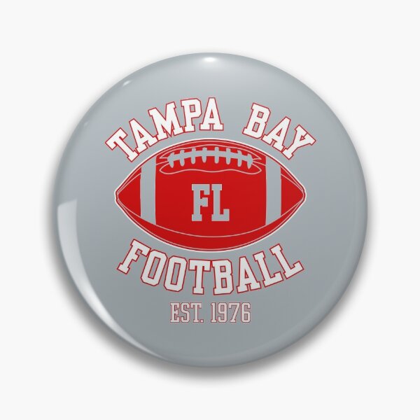 Item preview, Vintage Tampa Bay Football Team Goalline Gameday Sport Red White Art Buccaneers Gifts designed and sold by JamesCarthyArt.