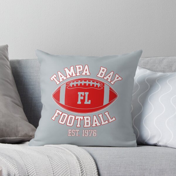 Item preview, Vintage Tampa Bay Football Team Goalline Gameday Sport Red White Art Buccaneers Gifts designed and sold by JamesCarthyArt.
