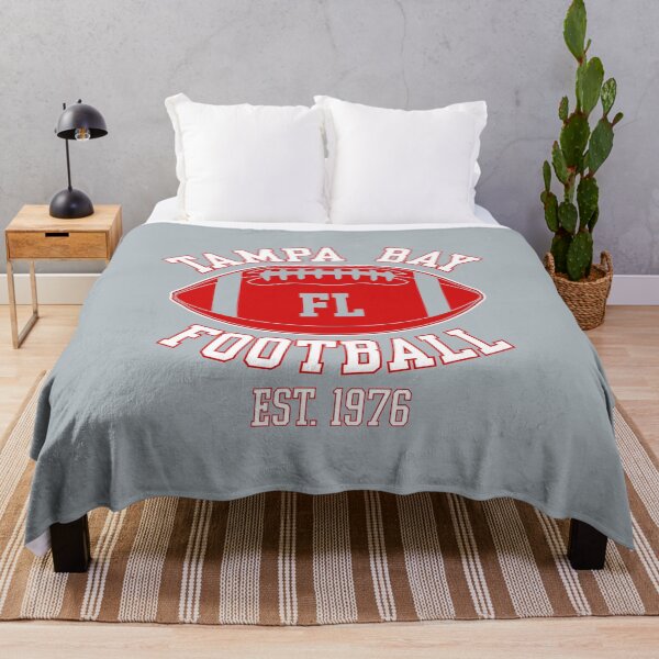 Item preview, Vintage Tampa Bay Football Team Goalline Gameday Sport Red White Art Buccaneers Gifts designed and sold by JamesCarthyArt.