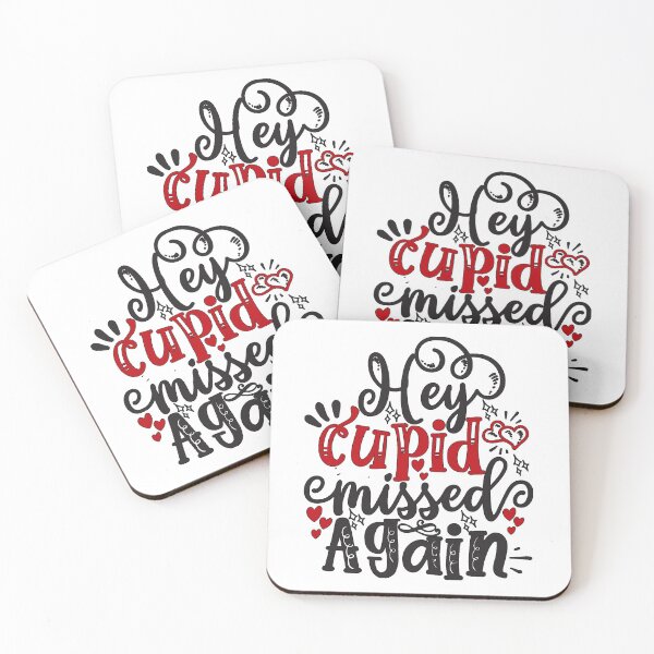 Item preview, Hey Cupid Missed Again - Some people are ok by themselves  designed and sold by DouglasB.