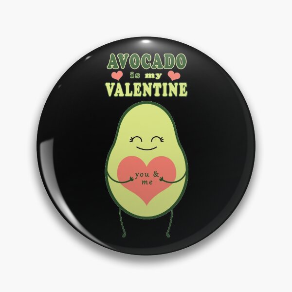 Item preview, Valentine Avocado - Avocado Is My Valentine designed and sold by Green Sky.