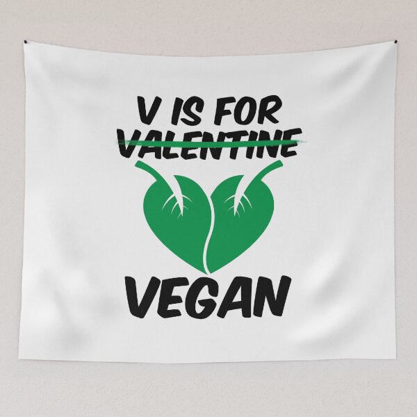 Item preview, V IS FOR VEGAN, VACCINATION SYRIGNE IN HEART designed and sold by TheFirstOne.