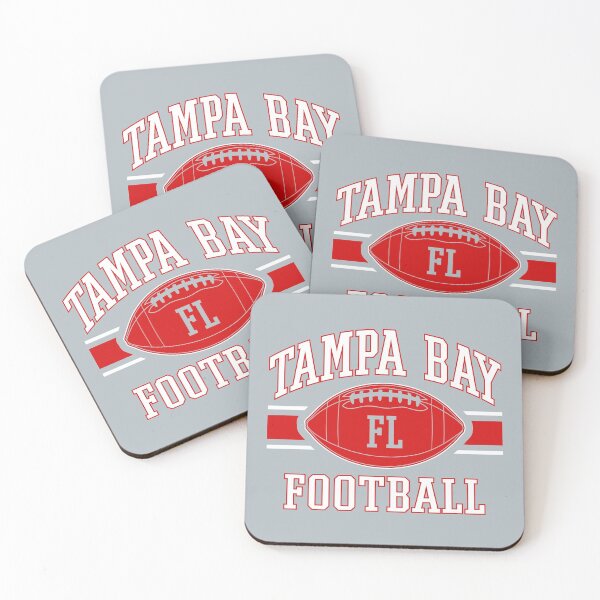 Item preview, Vintage Tampa Bay Football Team Red White Art Gameday Goalline Buccaneers Gifts designed and sold by JamesCarthyArt.