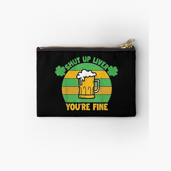 Item preview, St Patricks Day Funny Alcohol Liver Abuse Shamrocks designed and sold by koenhfu06.