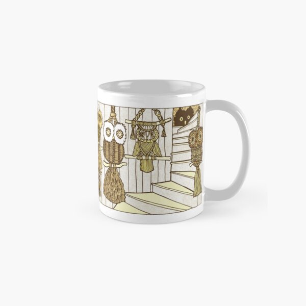 Macrame Owls Classic Mug