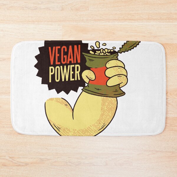 Item preview, Vegan Power Motive Vegan Fitness Gym Bodybuilding designed and sold by Bearded-Viking.