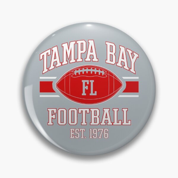 Item preview, Vintage Tampa Bay Football Team Red White Art Gameday Goalline Sport Buccaneers Gifts designed and sold by JamesCarthyArt.