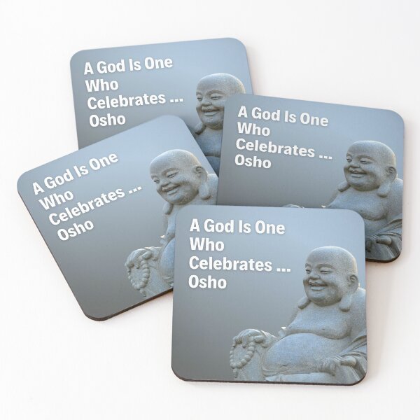 Item preview, Osho Quote - A God Is One Who Celebrates... designed and sold by RetComly.