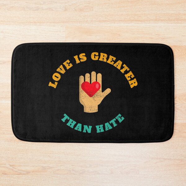 Item preview, Love Is Greater Than Hate,valentine Quote designed and sold by DARBOL-DESIGN.