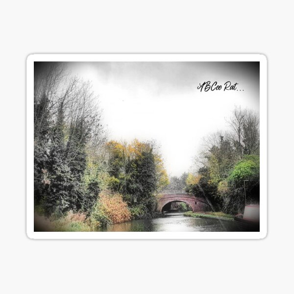 Item preview, The Canal in Autumn designed and sold by ABCeeRat.