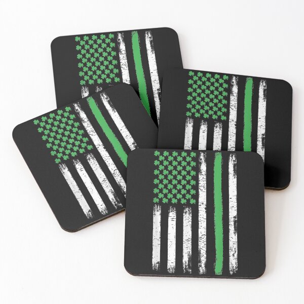 Artikelvorschau, St Patricks Day Retro Shamrock spielt die irische amerikanische Flagge entworfen und verkauft von SeanRichar.