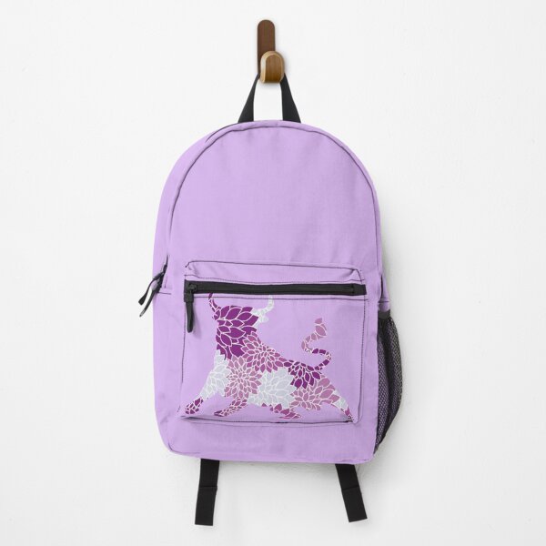 Item preview, Purple Floral Bull designed and sold by MeikoDesign.