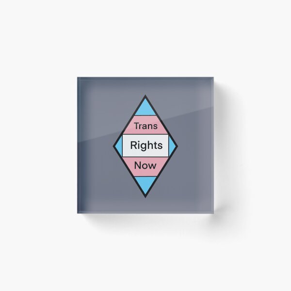 Item preview, Trans Rights Now designed and sold by EerieEnby.