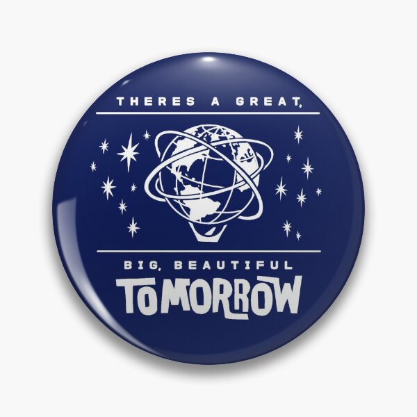Item preview, Great, Big, Beautiful Tomorrow (white and navy) designed and sold by Cammi Friederichs.