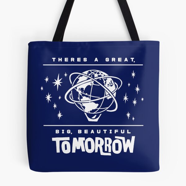 Item preview, Great, Big, Beautiful Tomorrow (white and navy) designed and sold by Cammi Friederichs.