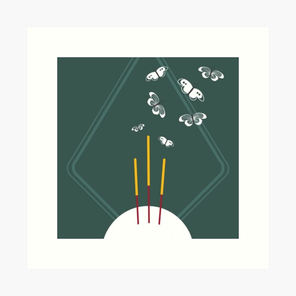 Item preview, Incense (Print) designed and sold by tideekay.