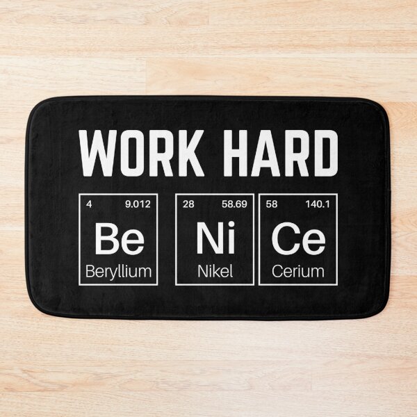 Item preview, Work hard be nice Motivational quote for work designed and sold by designandclouds.