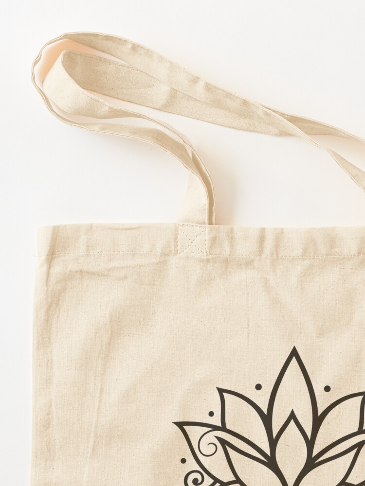 Yoga Tote Bag - Lotus