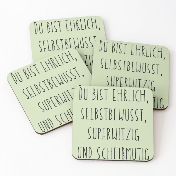 Item preview, Du bist ehrlich, selbstbewusst, superwitzig und scheißmutig - Kieu My designed and sold by micraelle.