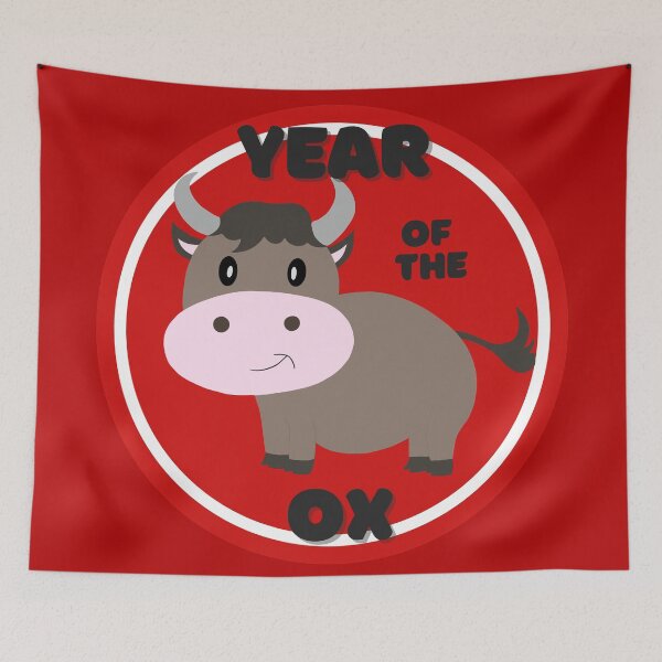 Item preview, Year of the Ox Chinese Zodiac designed and sold by Orchyd.