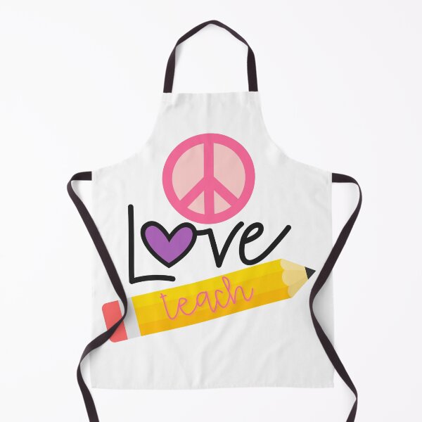 Item preview, Peace Love Teach designed and sold by Kirsten Uecker.