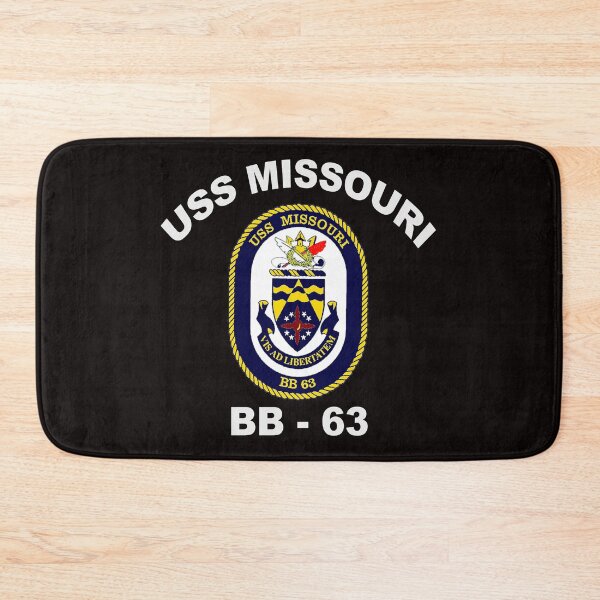 Item preview, USS Missouri (BB-63) Crest for Dark Colors designed and sold by Nikki SpaceStuffPlus.