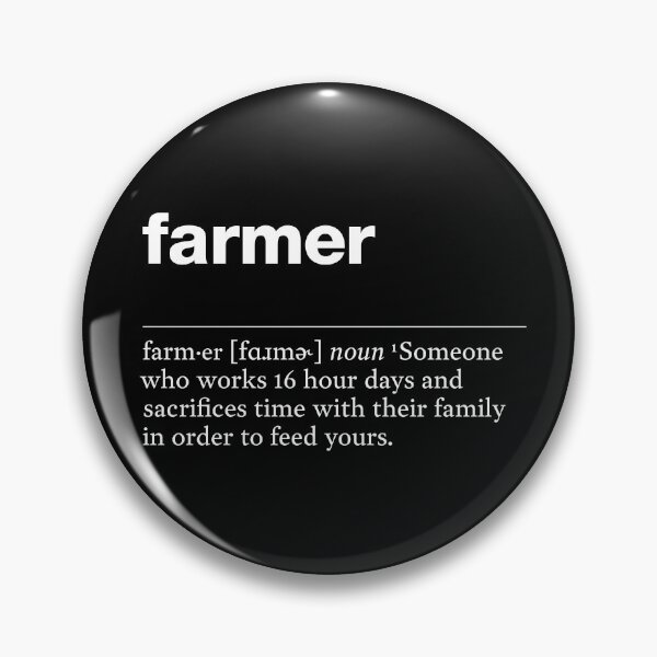 Item preview, "Farmer" funny job description, definition farmer designed and sold by TrueType.