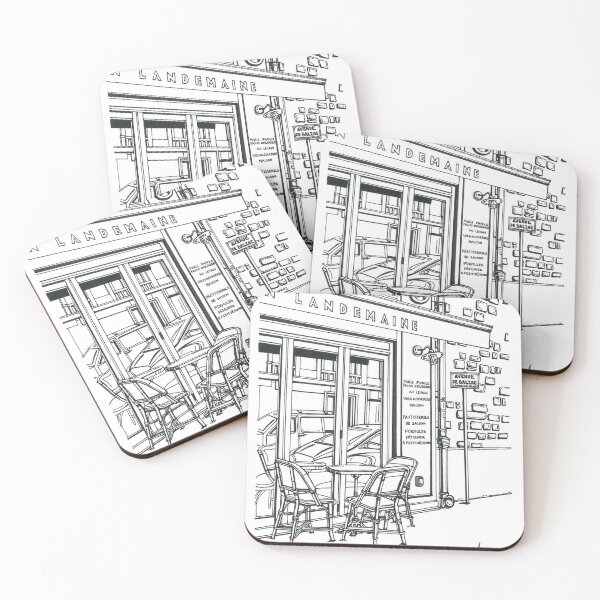 Item preview, Paris cafe designed and sold by LERILERA.