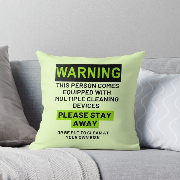 Item preview, At Your Own Risk House Cleaning Warning Fun Humor designed and sold by SavvyCleaner.